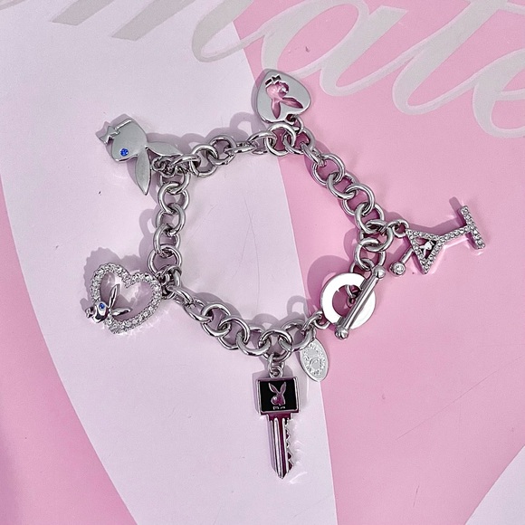 PLAYBOY Jewelry - SOLD Playboy Charm Bracelet